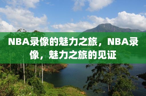 NBA录像的魅力之旅，NBA录像，魅力之旅的见证