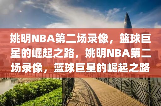 姚明NBA第二场录像，篮球巨星的崛起之路，姚明NBA第二场录像，篮球巨星的崛起之路