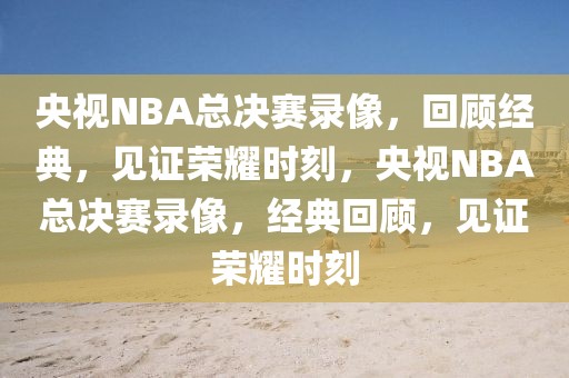 央视NBA总决赛录像，回顾经典，见证荣耀时刻，央视NBA总决赛录像，经典回顾，见证荣耀时刻